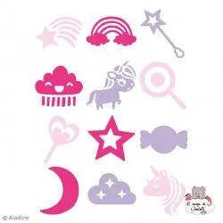 Stampo Paint - Unicorn - ALA-03250 - AladinE - Children's Stamps - Le Nuage de Charlotte