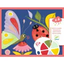 Djeco Peinture à la palette - Les petites bêtes – vue 1 – Peinture & dessin
