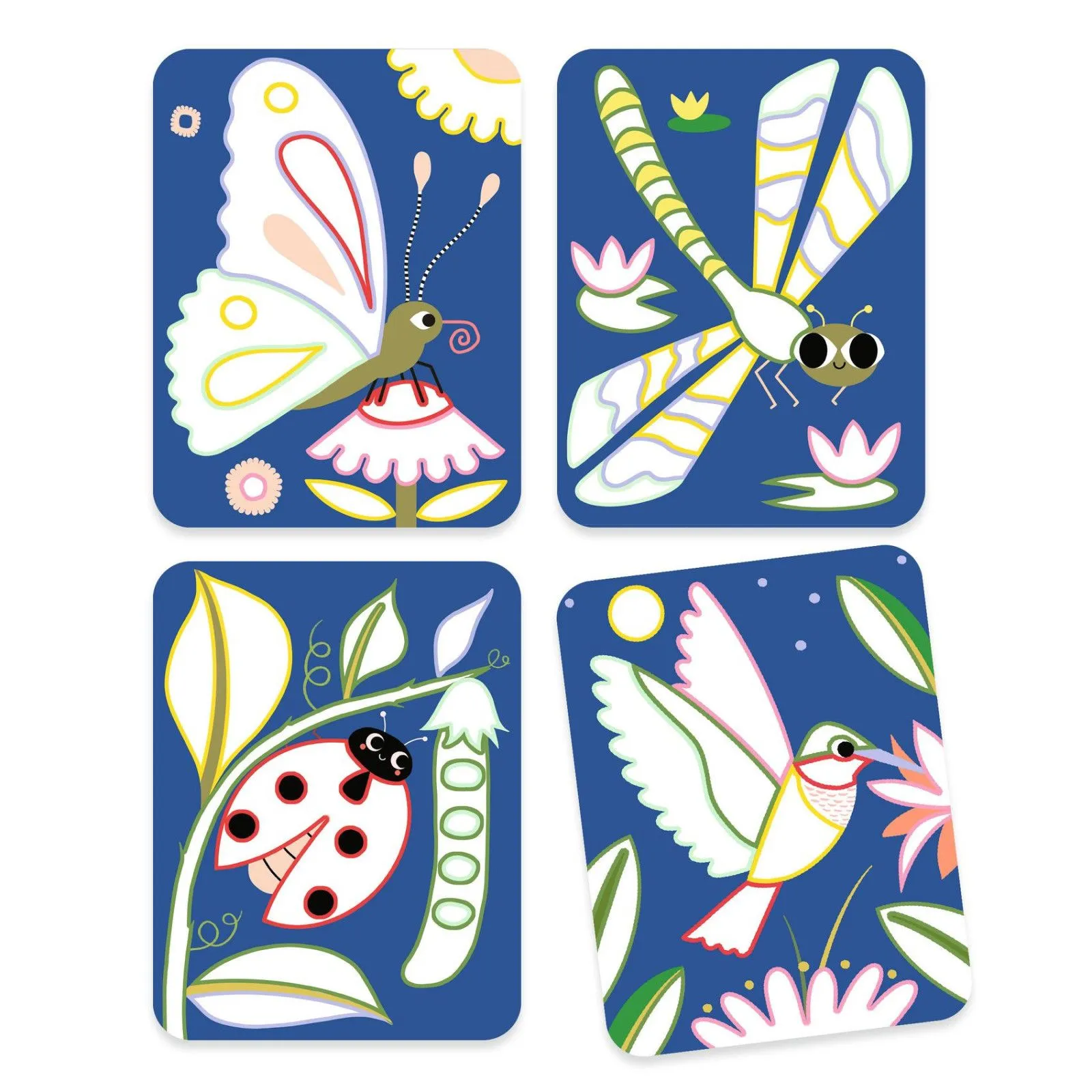 Djeco Palette painting - Creepy crawlies. – vue 5 – Painting & Drawing