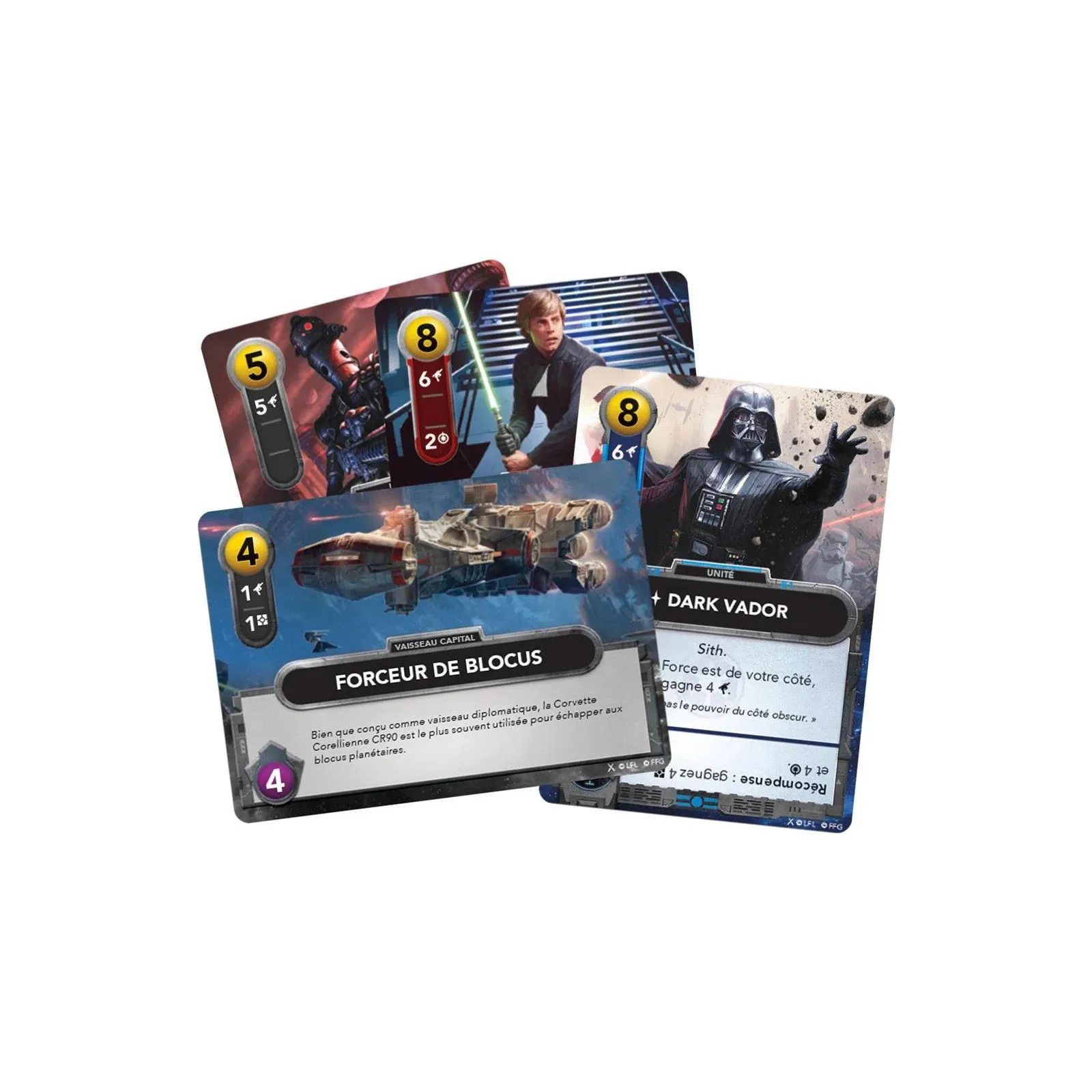 Fantasy Flight Games Star Wars - The Deckbuilding Game – vue 3 – Jeux de societe