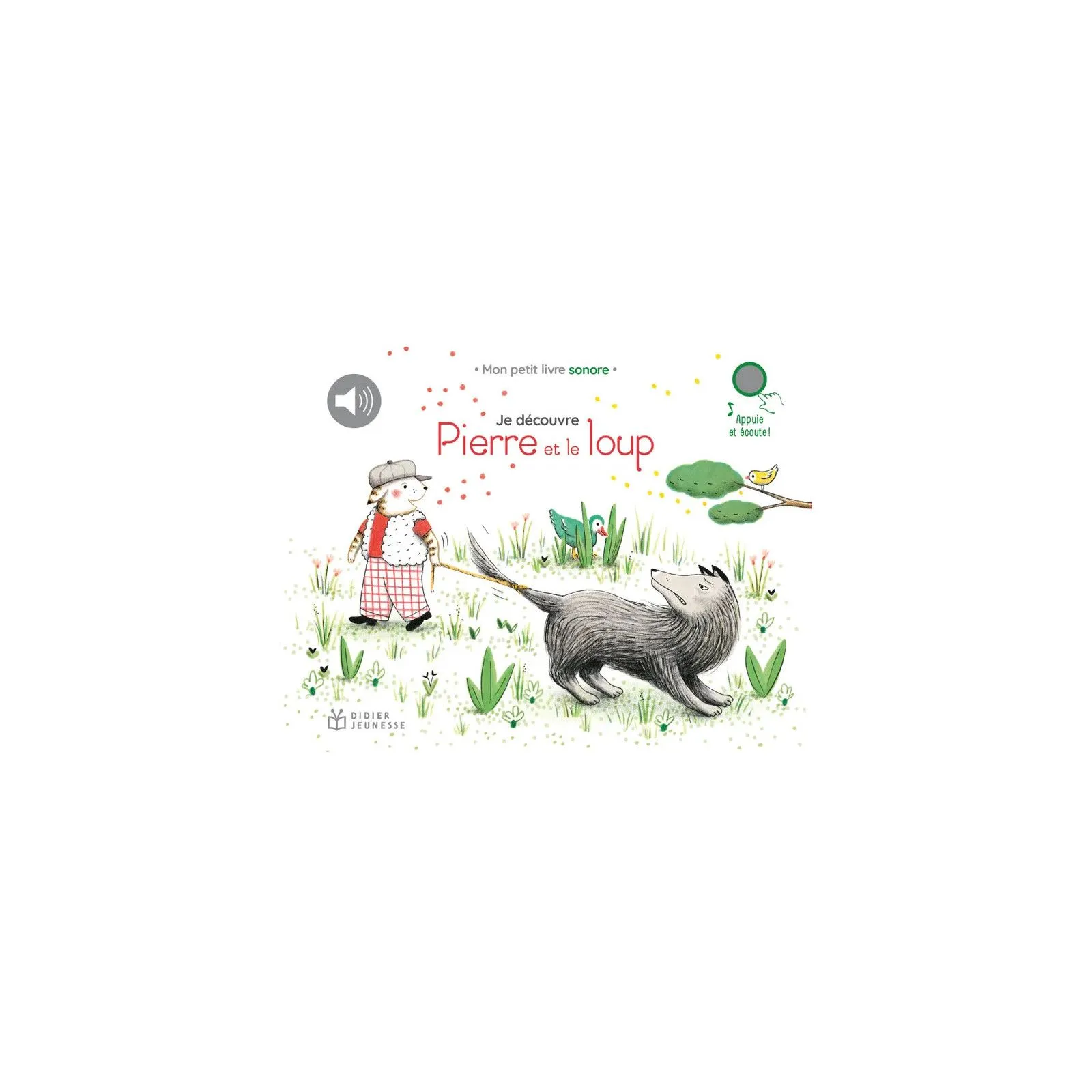 Didier Jeunesse Je découvre Pierre et le Loup – vue 1 – Preschool