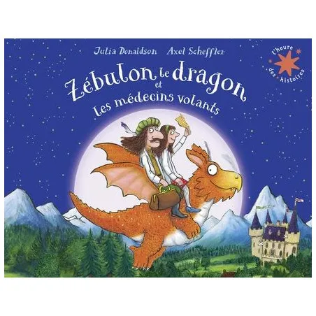 Gallimard Jeunesse Zébulon le dragon et les médecins volants – vue 1 – Albums et Contes
