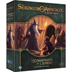 Fantasy Flight Games Le Seigneur des Anneaux LCG - Ext. La Communauté de l'Anneau – vue 1 – Seigneur des Anneaux JCE