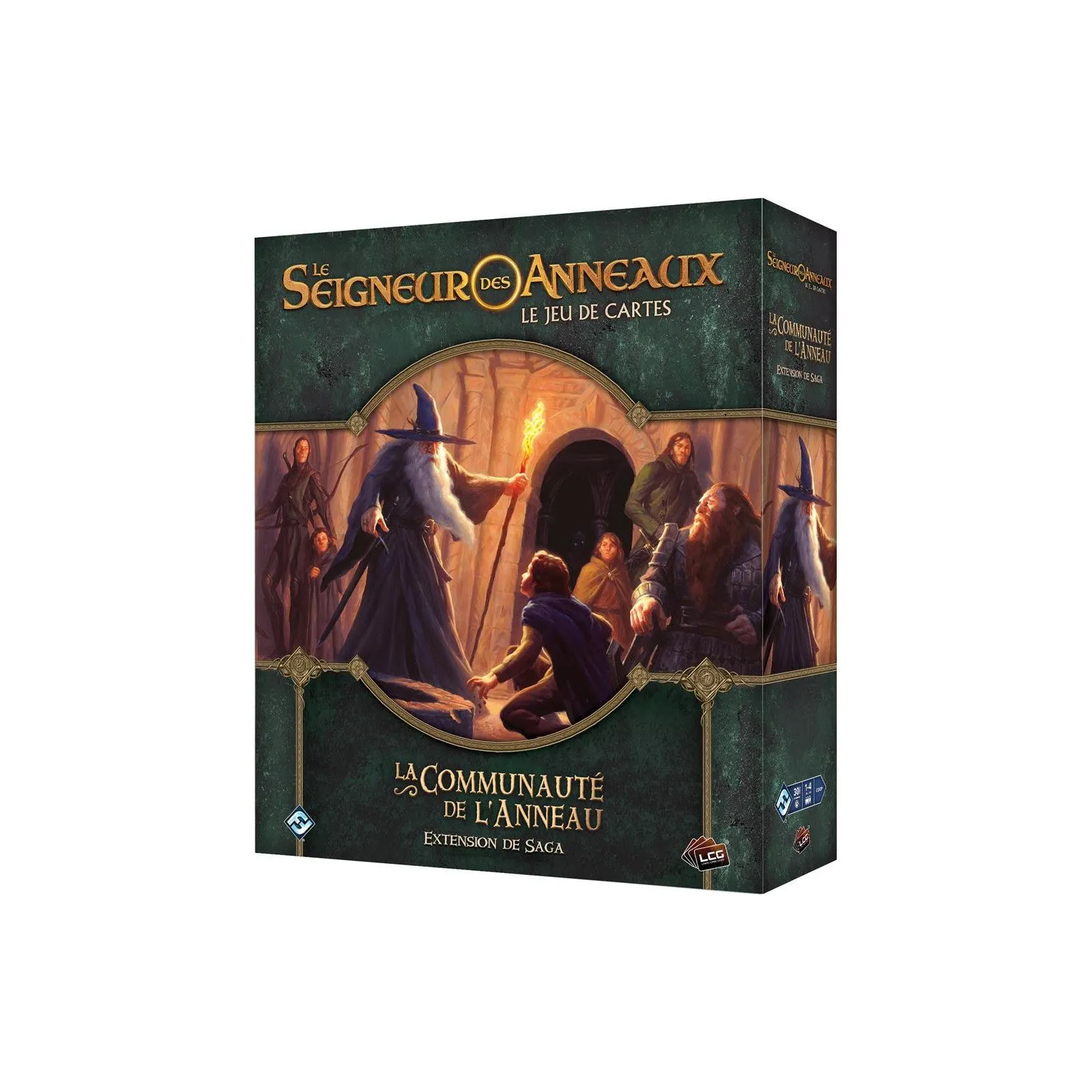 Fantasy Flight Games Le Seigneur des Anneaux LCG - Ext. La Communauté de l'Anneau – vue 3 – Seigneur des Anneaux JCE