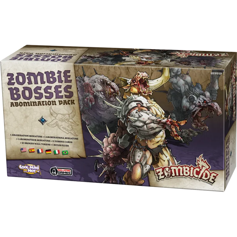 CMON Zombicide - Black Plague - Abomination Pack – vue 1 – Zombicide