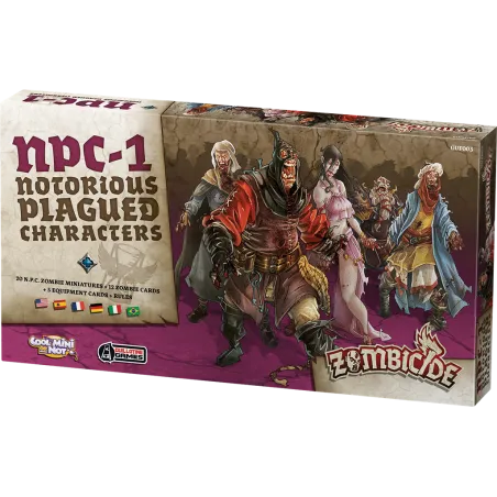 CMON Zombicide - Black Plague - NPC-1 – vue 1 – Zombicide