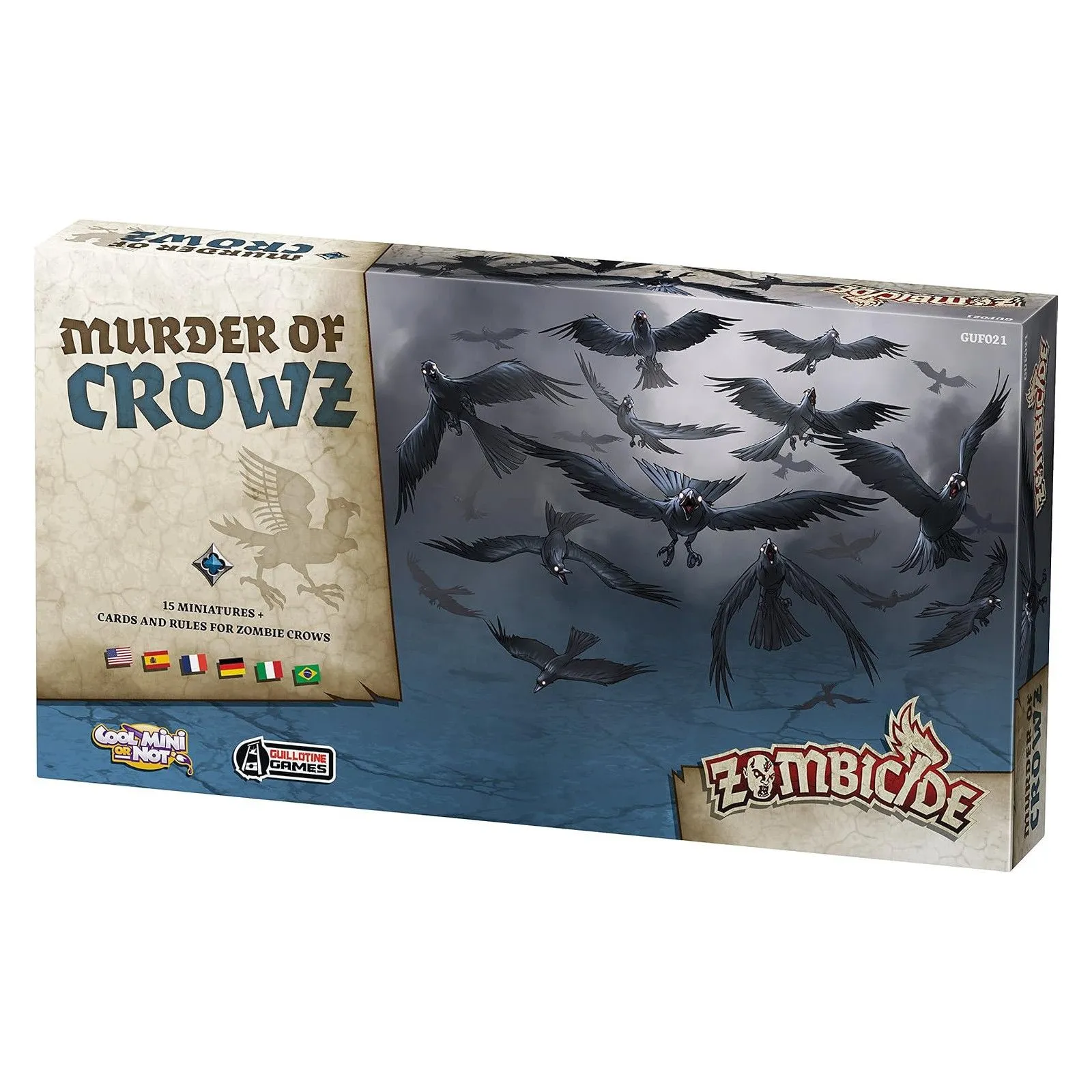 CMON Zombicide - Black Plague - Murder of Crowz – vue 1 – Zombicide