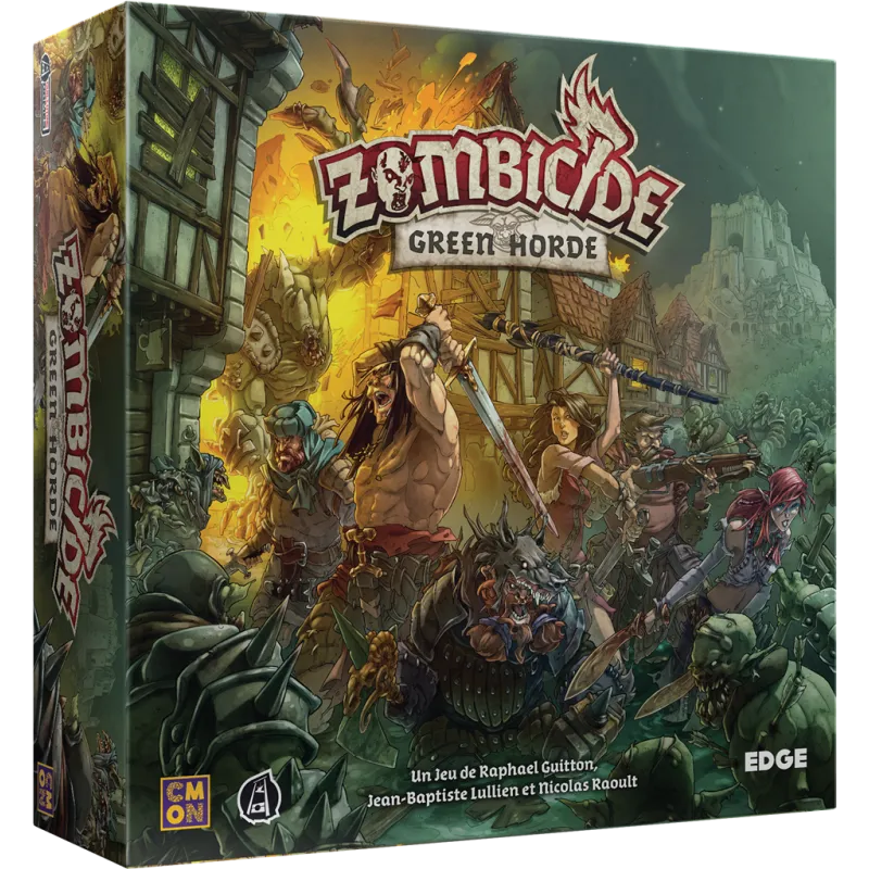 CMON Zombicide - Black Plague - Green Horde (Saison 2) – vue 1 – Zombicide