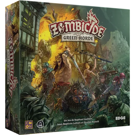 CMON Zombicide - Black Plague - Green Horde (Saison 2) – vue 1 – Zombicide