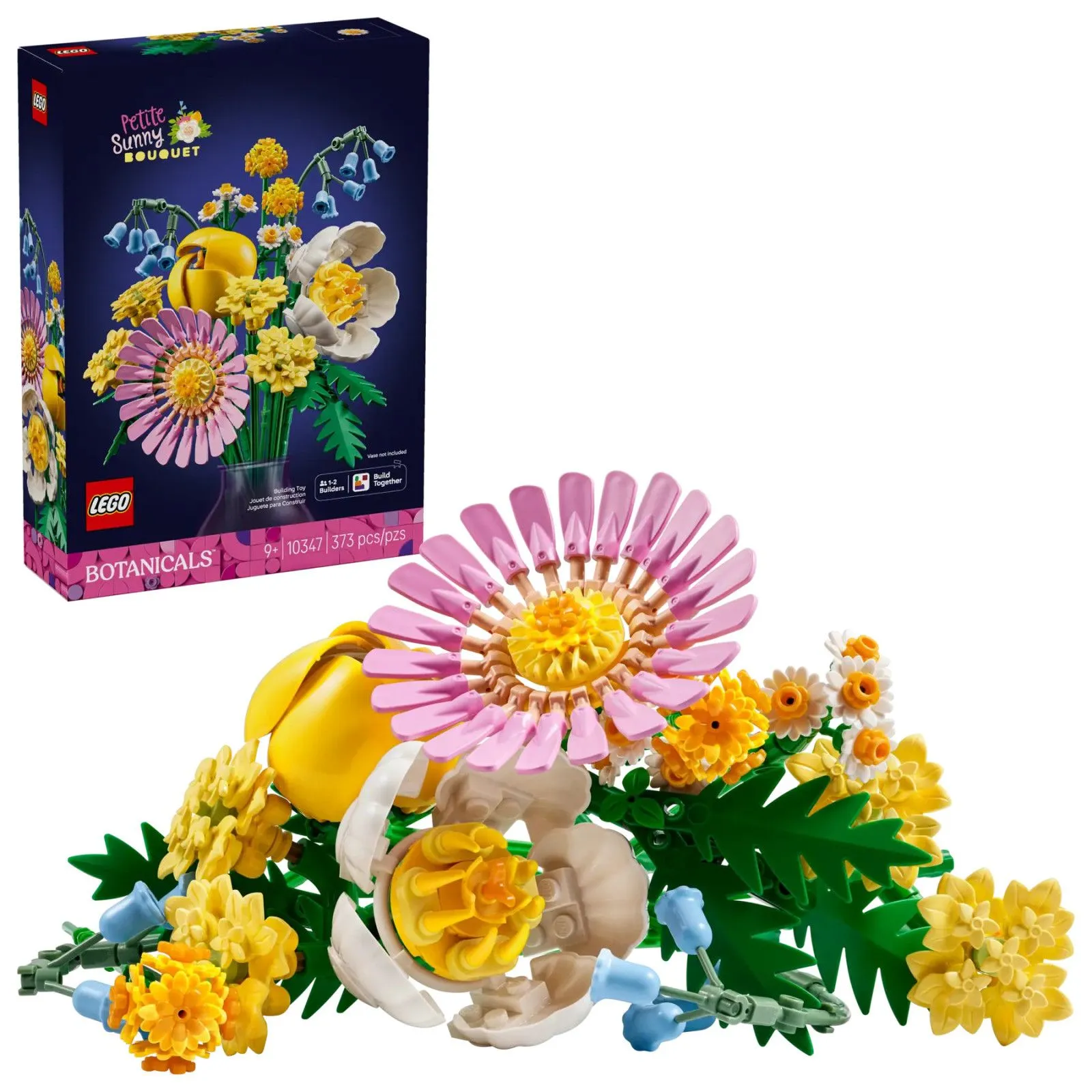 Lego [Botanicals] Petit bouquet ensoleillé – vue 2 – Lego et Duplo