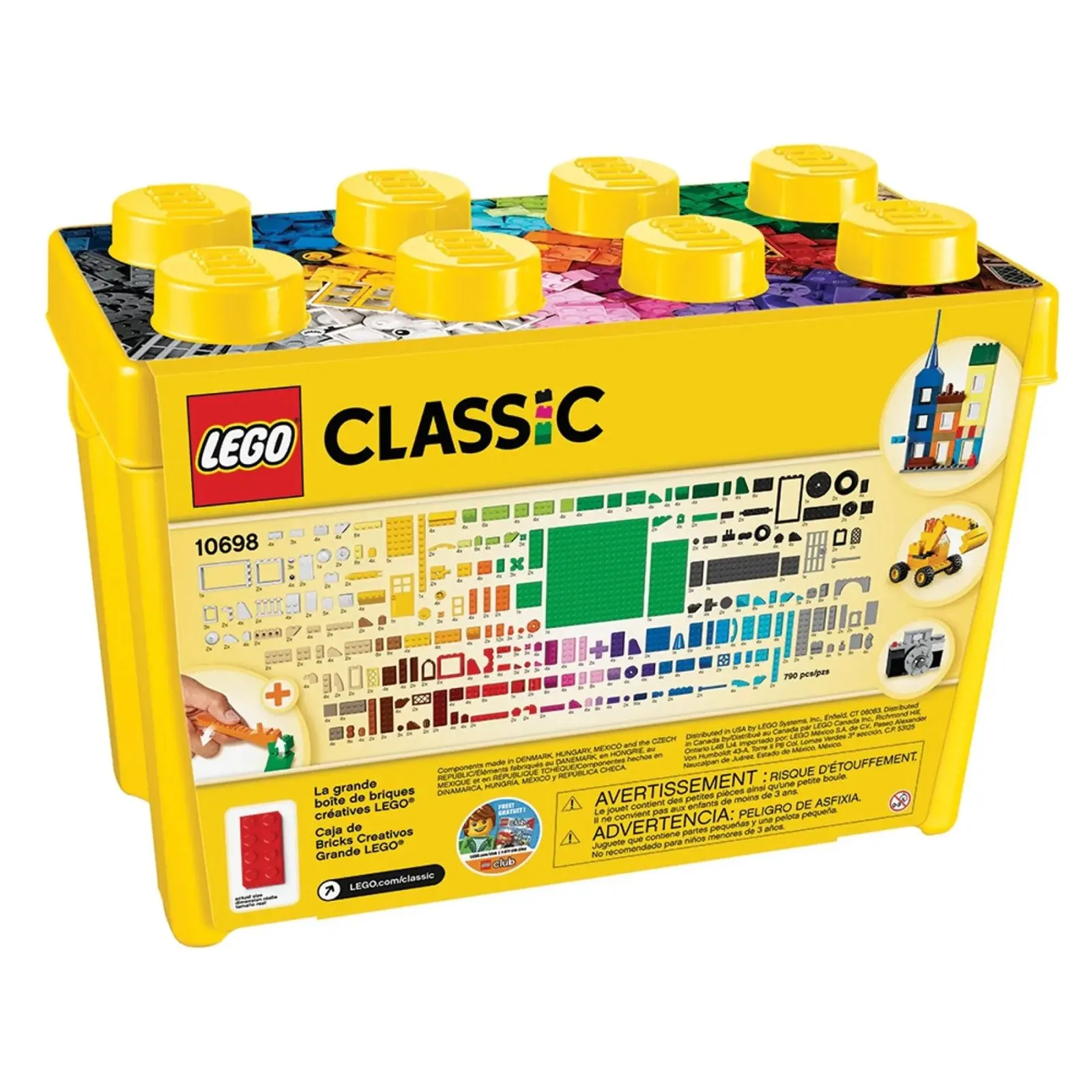Lego [Classic] LEGO® Large Creative Brick Box – vue 11 – Lego and Duplo