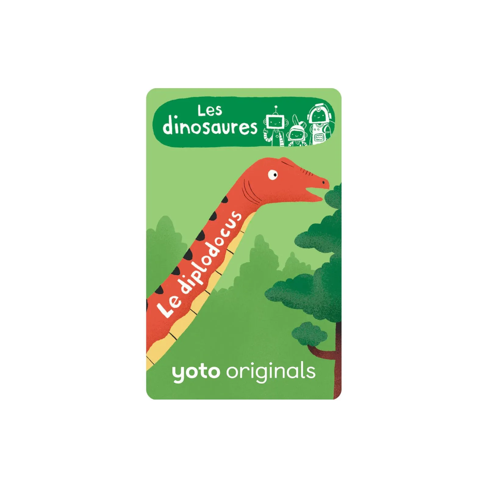 Yoto Explorobots : Les dinosaures – vue 6 – Yoto Audio Library
