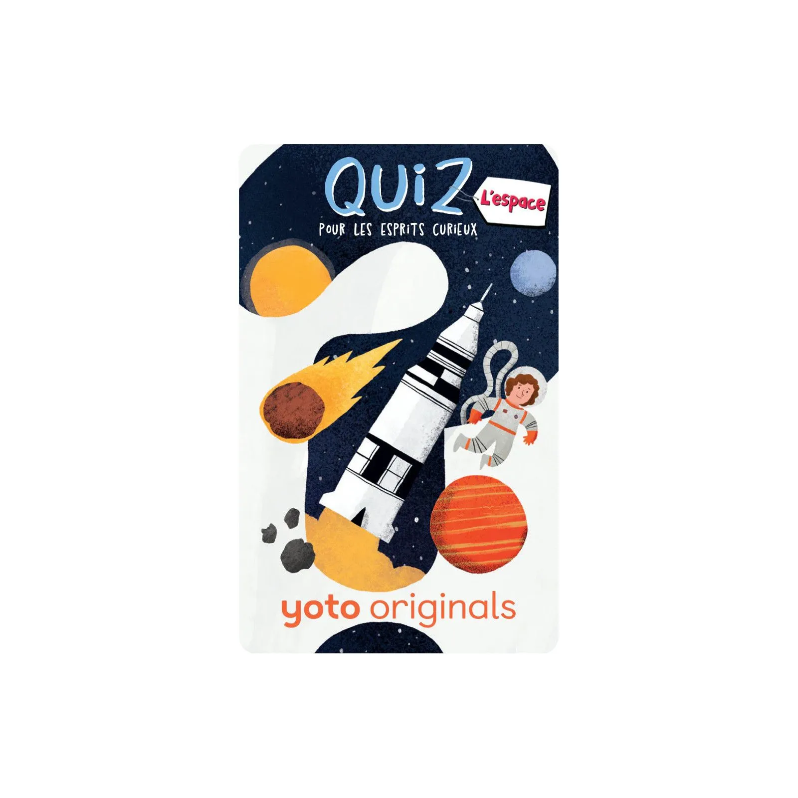 Yoto Quiz pour les esprits curieux : L'espace – vue 1 – Audiothèque Yoto