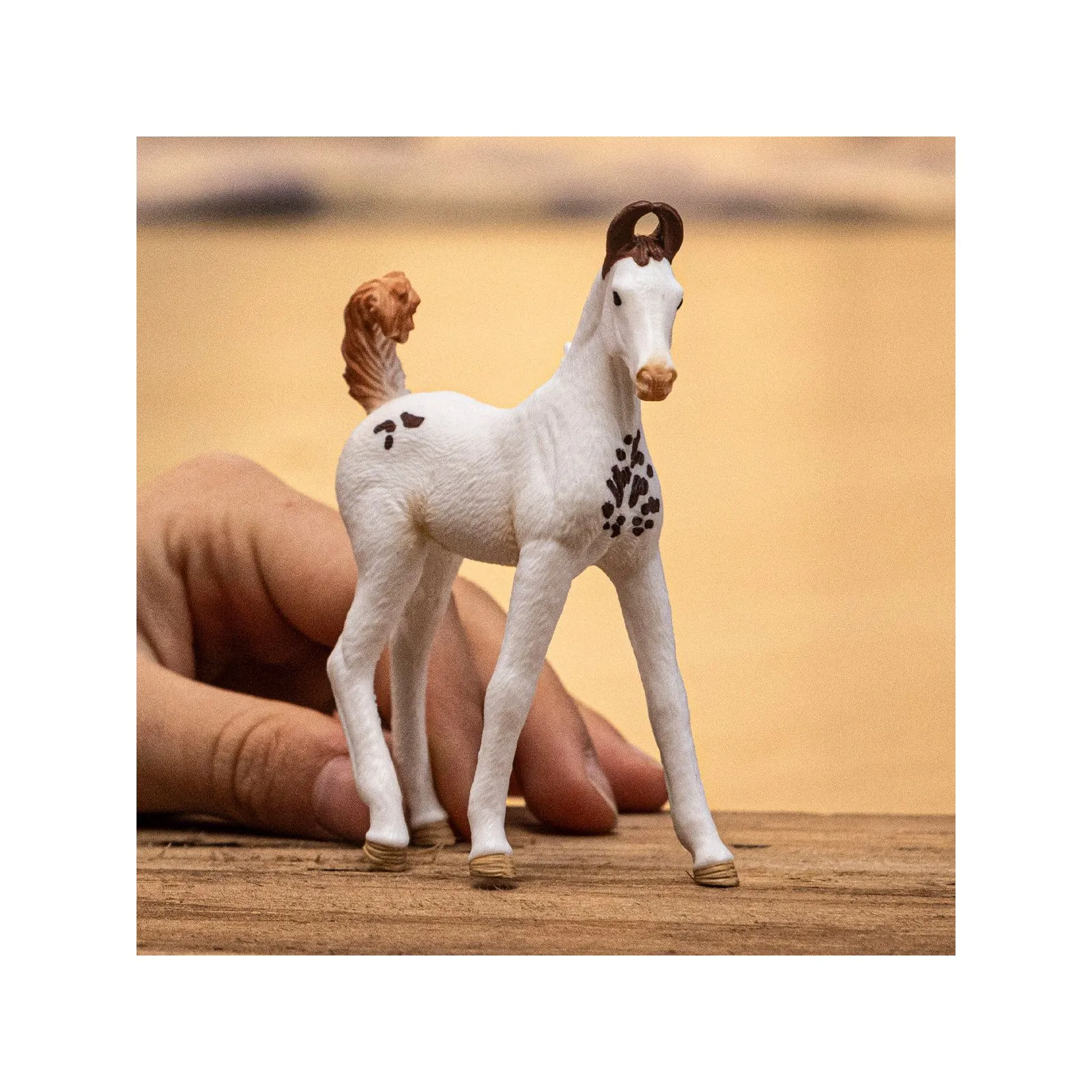 Schleich Poulain Marwari – vue 2 – Schleich
