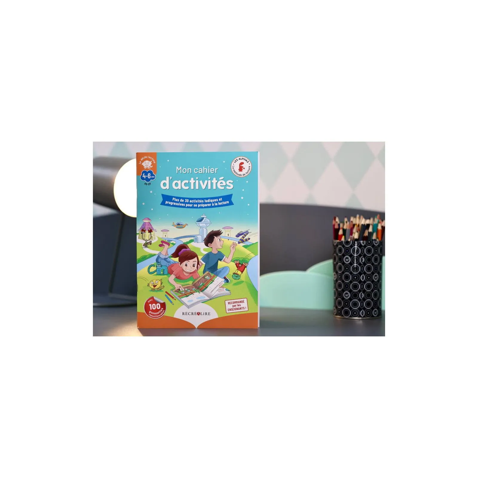 Editions Récréalire Mon cahier d'activités "Déclic lecture" Les Alphas – vue 2 – Activity Books