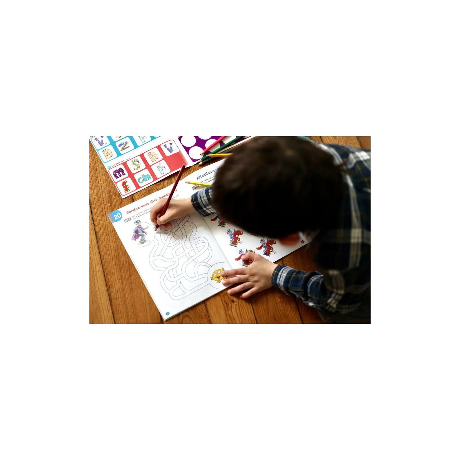 Editions Récréalire Mon cahier d'activités "Déclic lecture" Les Alphas – vue 4 – Activity Books