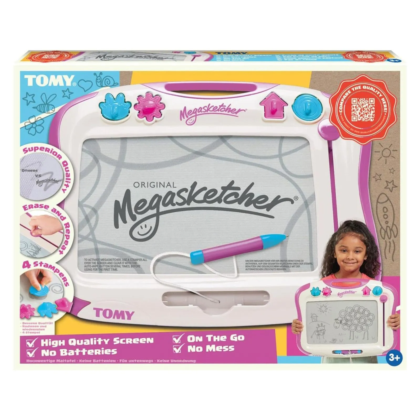 Tomy Megasketcher – vue 2 – Eveil et motricité
