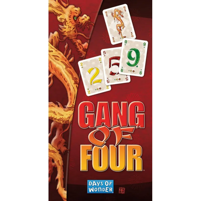 Days of Wonder Gang of Four – vue 2 – Board Games