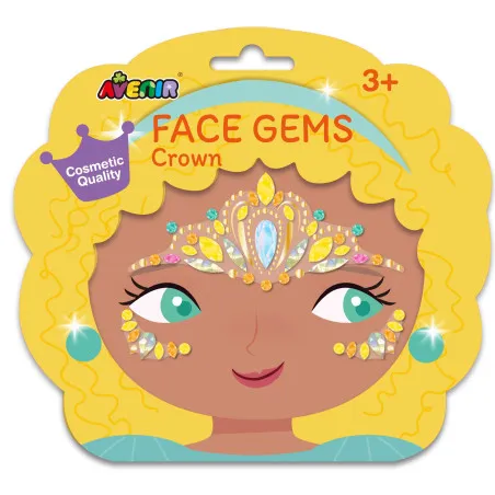 Avenir Gemmes pour le visage - Couronne – vue 1 – Grimage