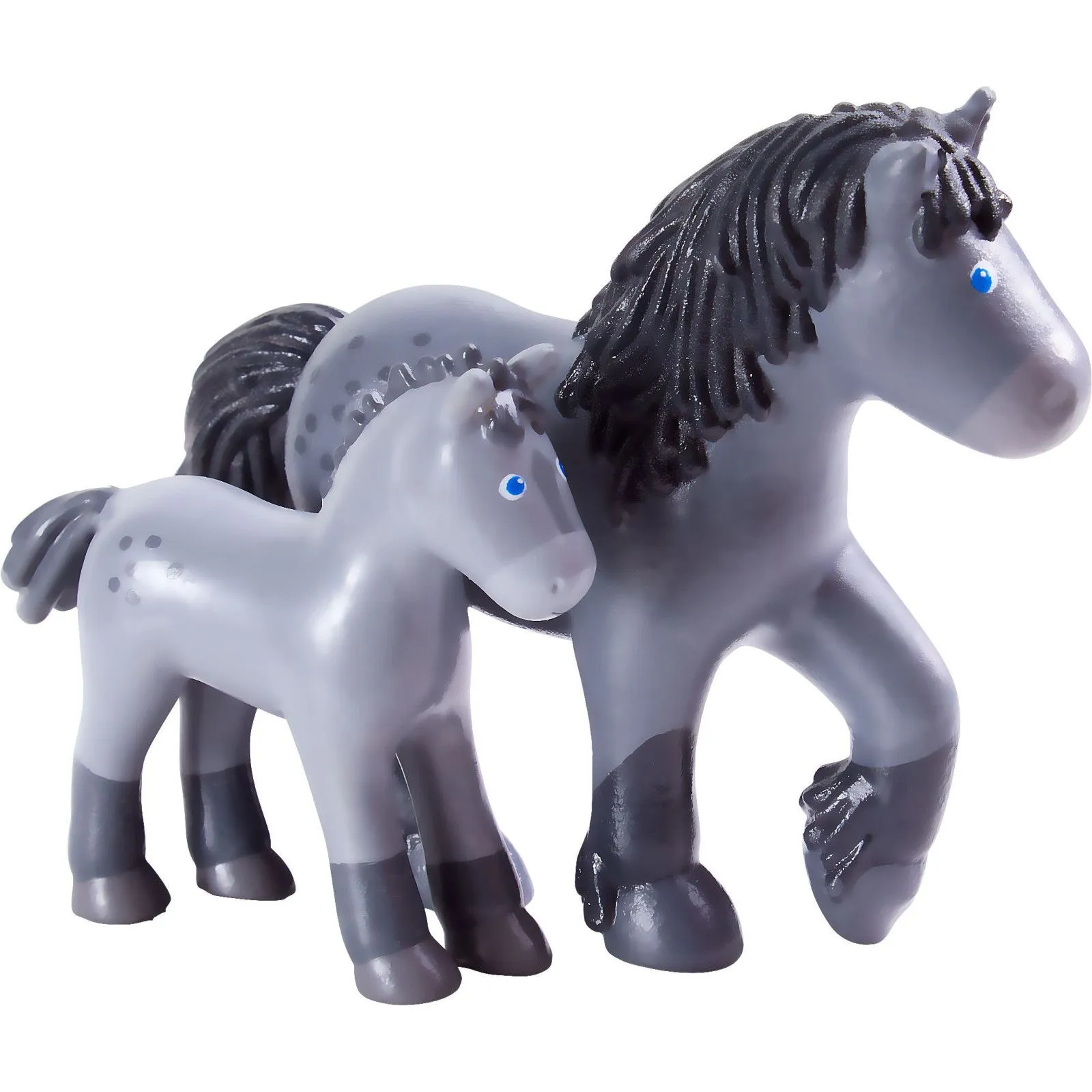Haba Little Friends - Jument Cassandra et Poulain Cleo – vue 4 – Haba Little Friends