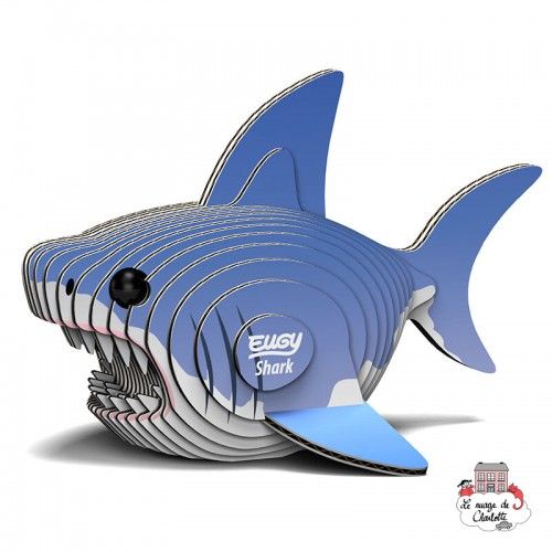 Eugy 019 - Shark - EUG-5313912 - dodoland - Maquettes en carton - Le Nuage de Charlotte