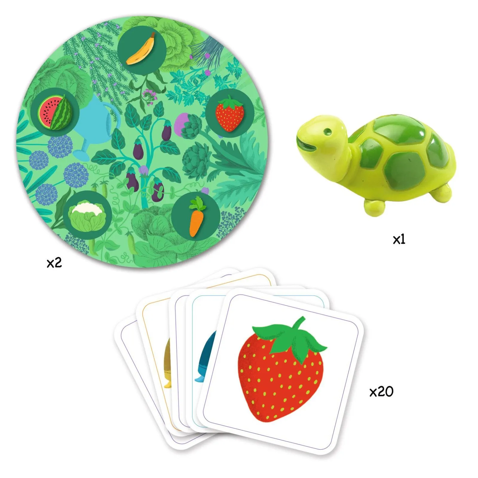 Djeco Little mémo - Garden – vue 4 – Board Games