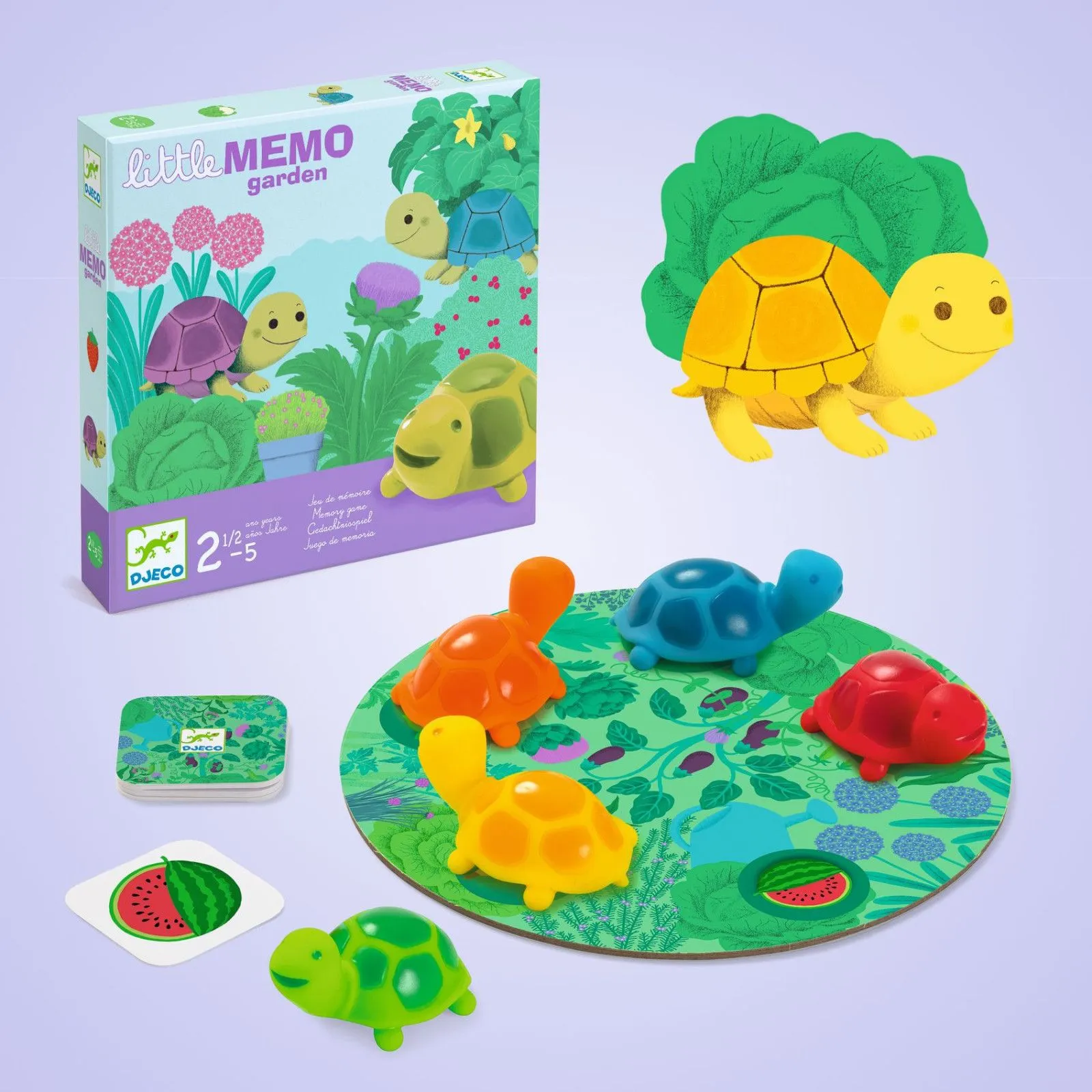 Djeco Little mémo - Garden – vue 5 – Board Games