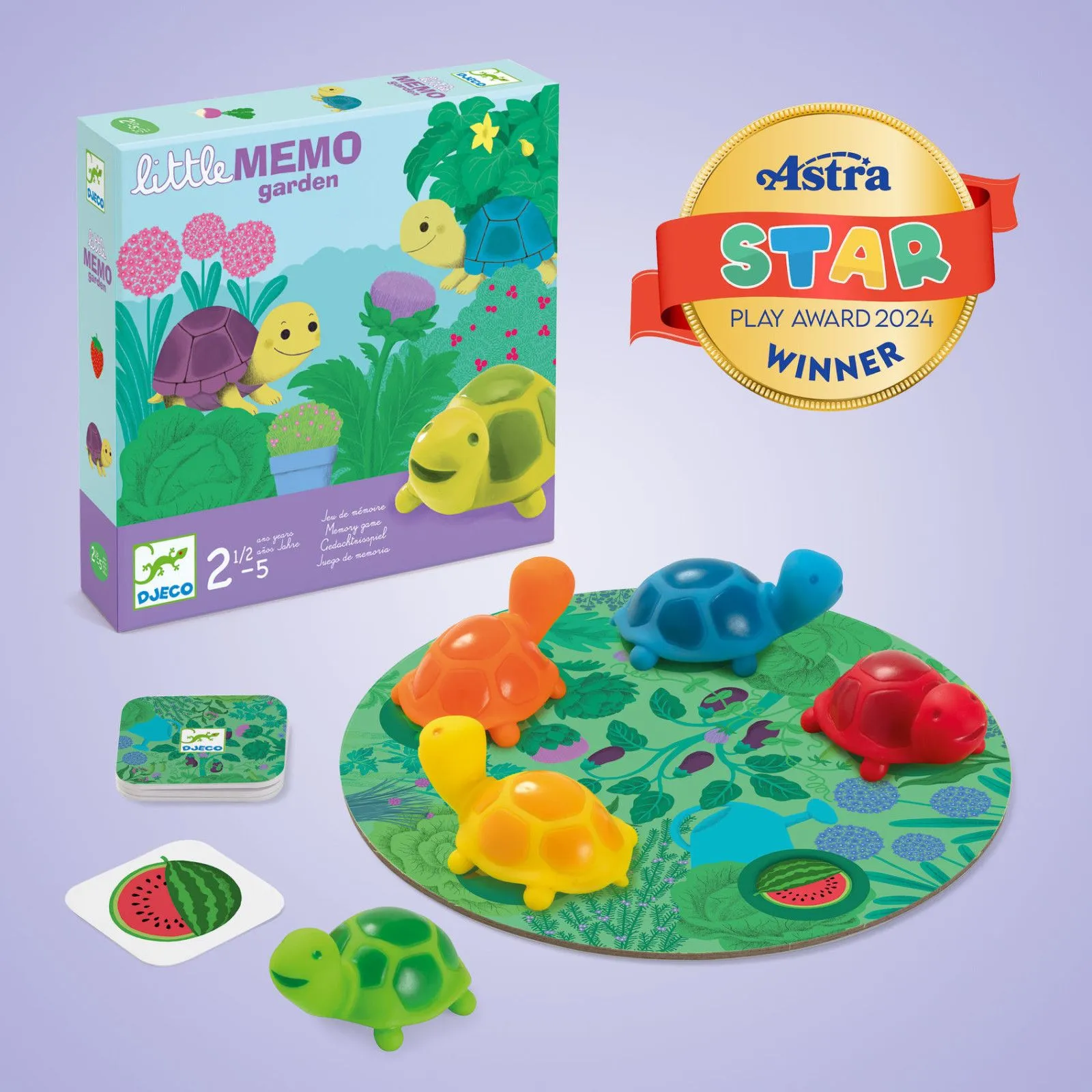 Djeco Little mémo - Garden – vue 6 – Board Games