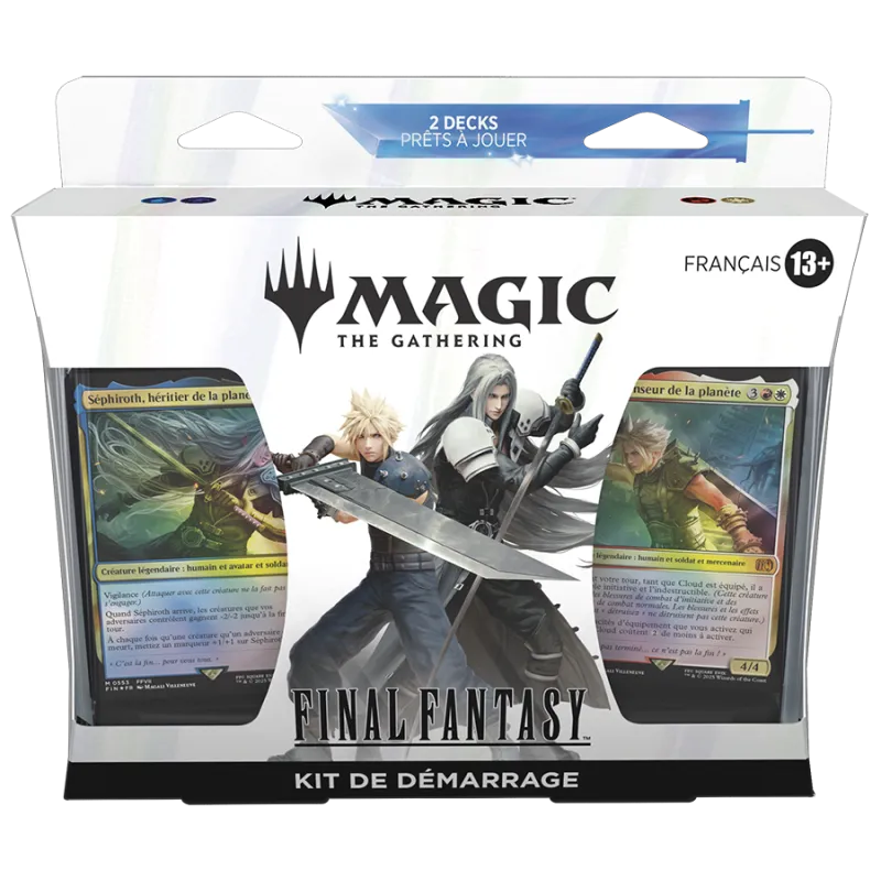 Wizards Of The Coast Kit de démarrage Magic: The Gathering - Final Fantasy – vue 1 – Magic, Pokemon, ...