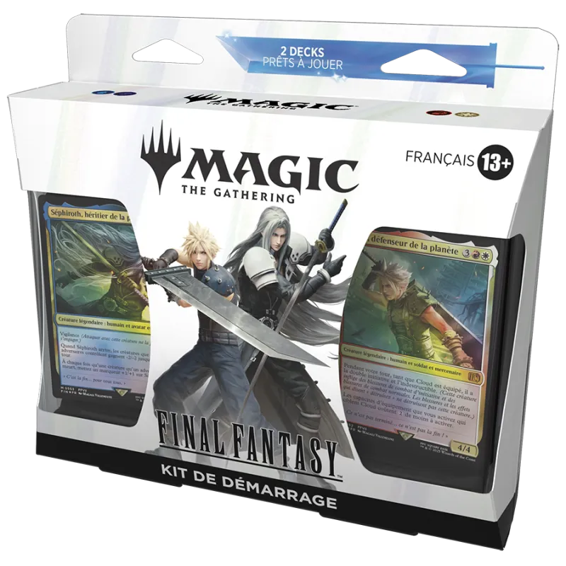 Wizards Of The Coast Kit de démarrage Magic: The Gathering - Final Fantasy – vue 3 – Magic, Pokemon, ...