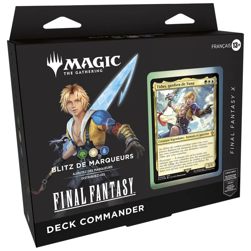 Wizards Of The Coast Deck Commander Magic: The Gathering - Final Fantasy - Final Fantasy 10 – vue 2 – Magic, Pokemon, ...