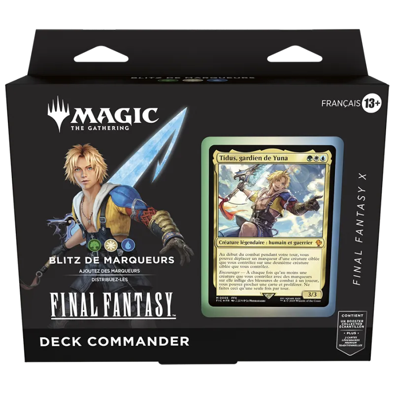 Wizards Of The Coast Deck Commander Magic: The Gathering - Final Fantasy - Final Fantasy 10 – vue 1 – Magic, Pokemon, ...