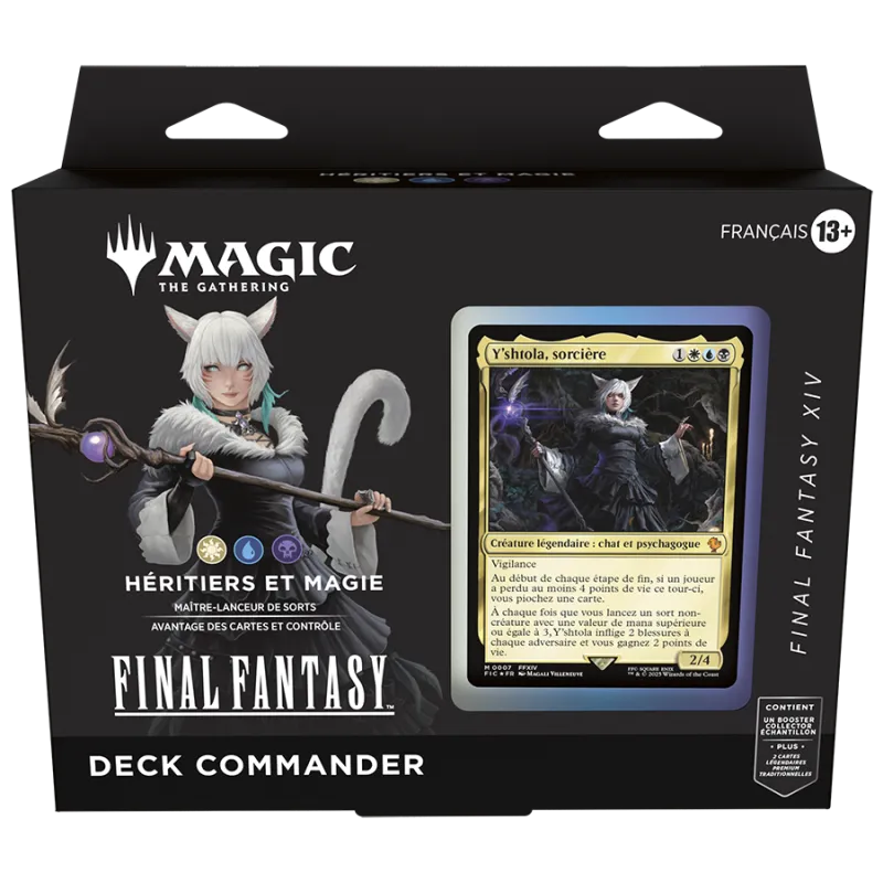 Wizards Of The Coast Deck Commander Magic: The Gathering - Final Fantasy - Final Fantasy 14 – vue 1 – Magic, Pokemon, ...