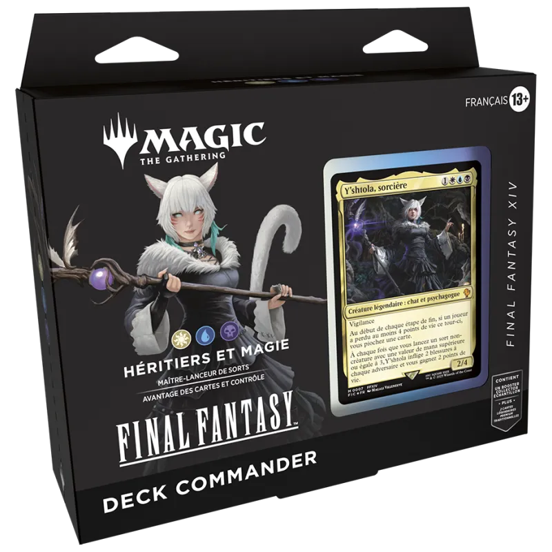 Wizards Of The Coast Deck Commander Magic: The Gathering - Final Fantasy - Final Fantasy 14 – vue 2 – Magic, Pokemon, ...