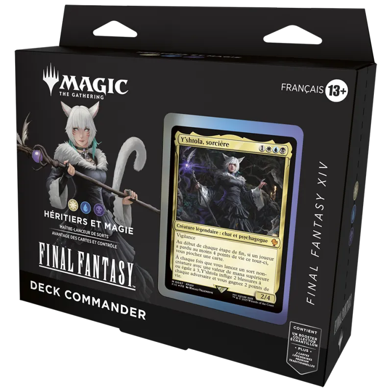 Wizards Of The Coast Deck Commander Magic: The Gathering - Final Fantasy - Final Fantasy 14 – vue 3 – Magic, Pokemon, ...