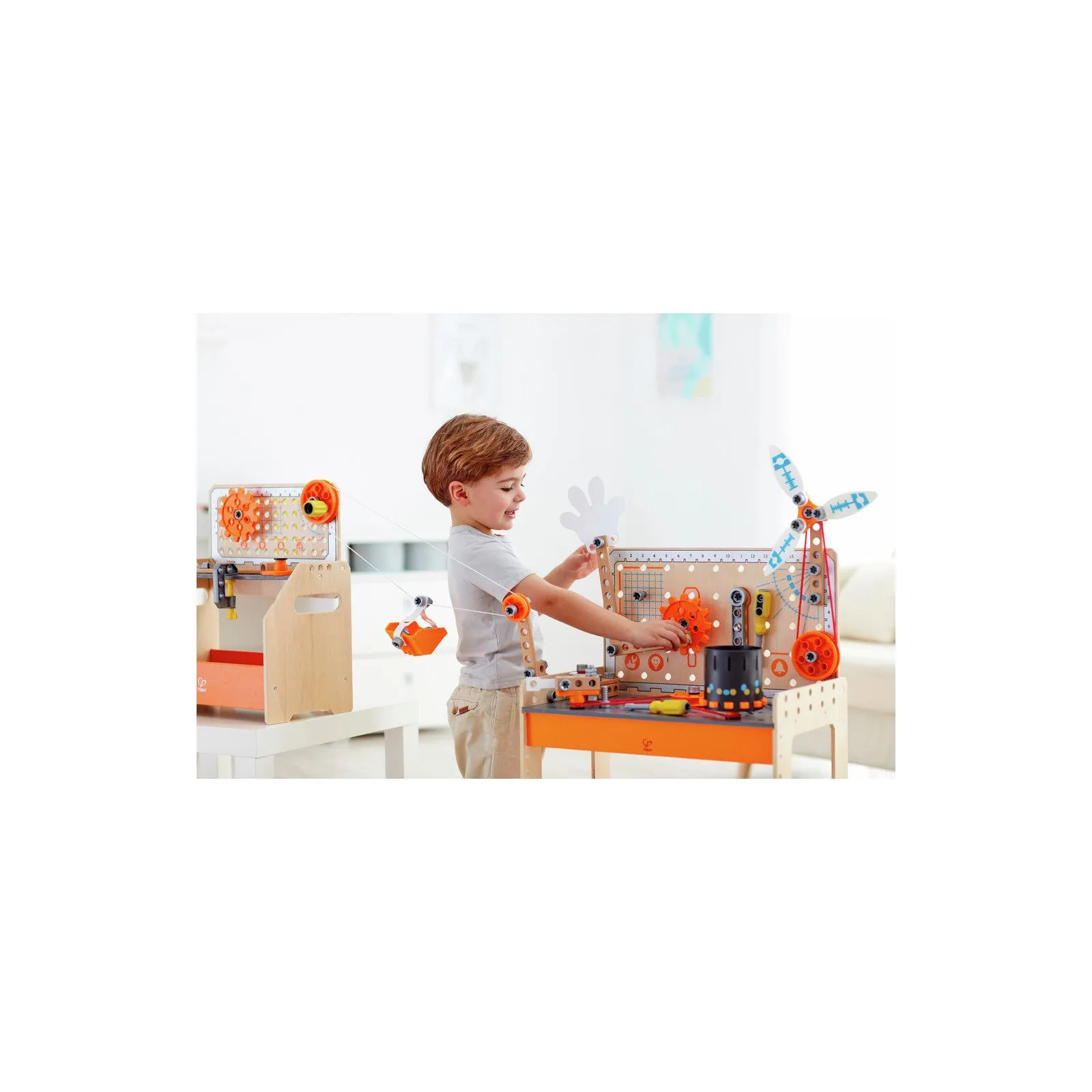 Hape Junior Inventor - Deluxe Scientific Workbench – vue 4 – Junior Inventor by Hape