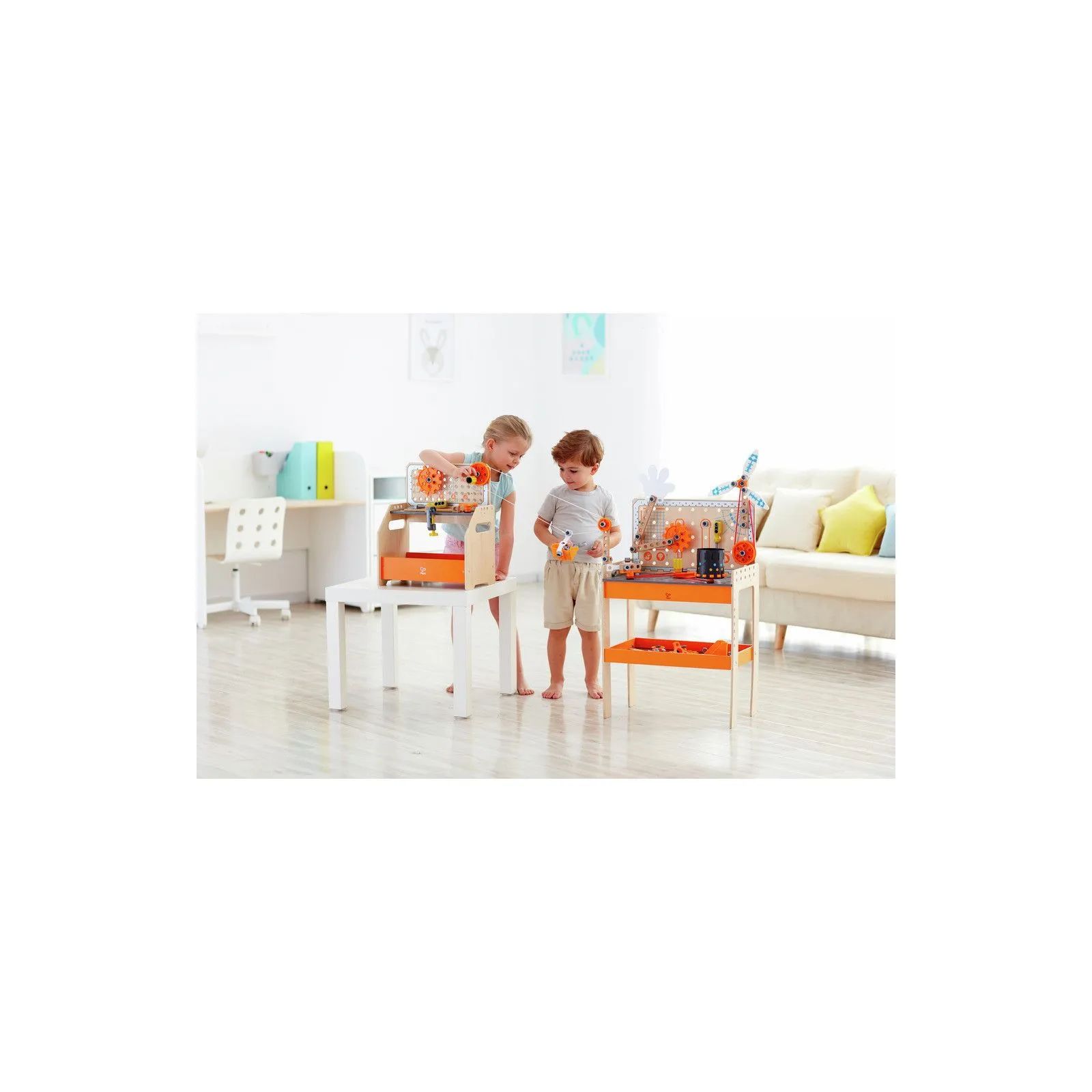 Hape Junior Inventor - Deluxe Scientific Workbench – vue 5 – Junior Inventor by Hape