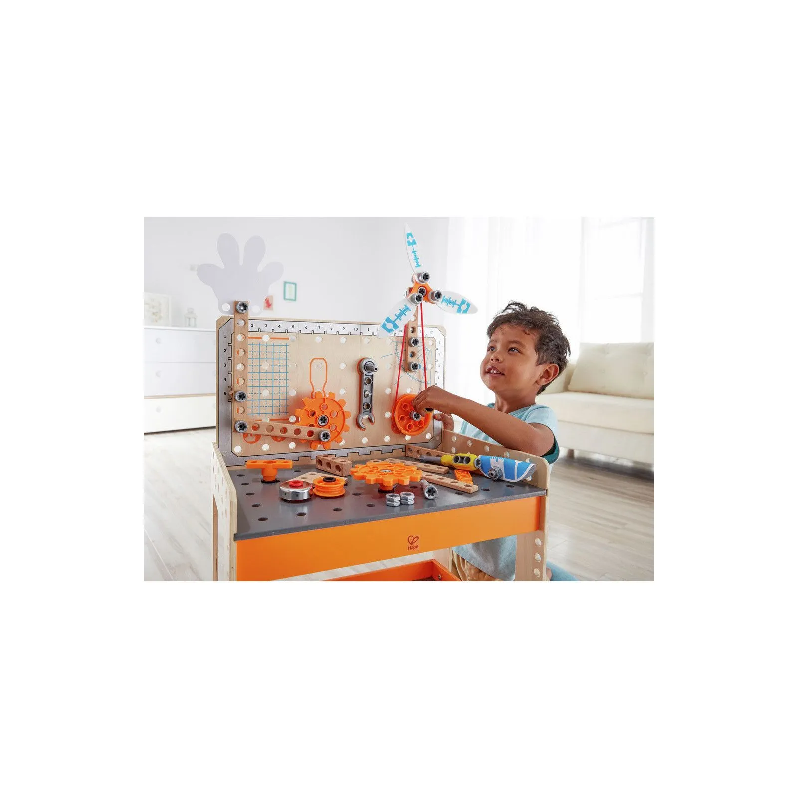 Hape Junior Inventor - Deluxe Scientific Workbench – vue 14 – Junior Inventor by Hape