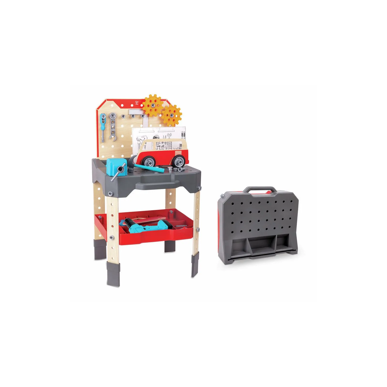 Hape Junior Inventor - Établi de construction et réparation – vue 1 – Junior Inventor by Hape