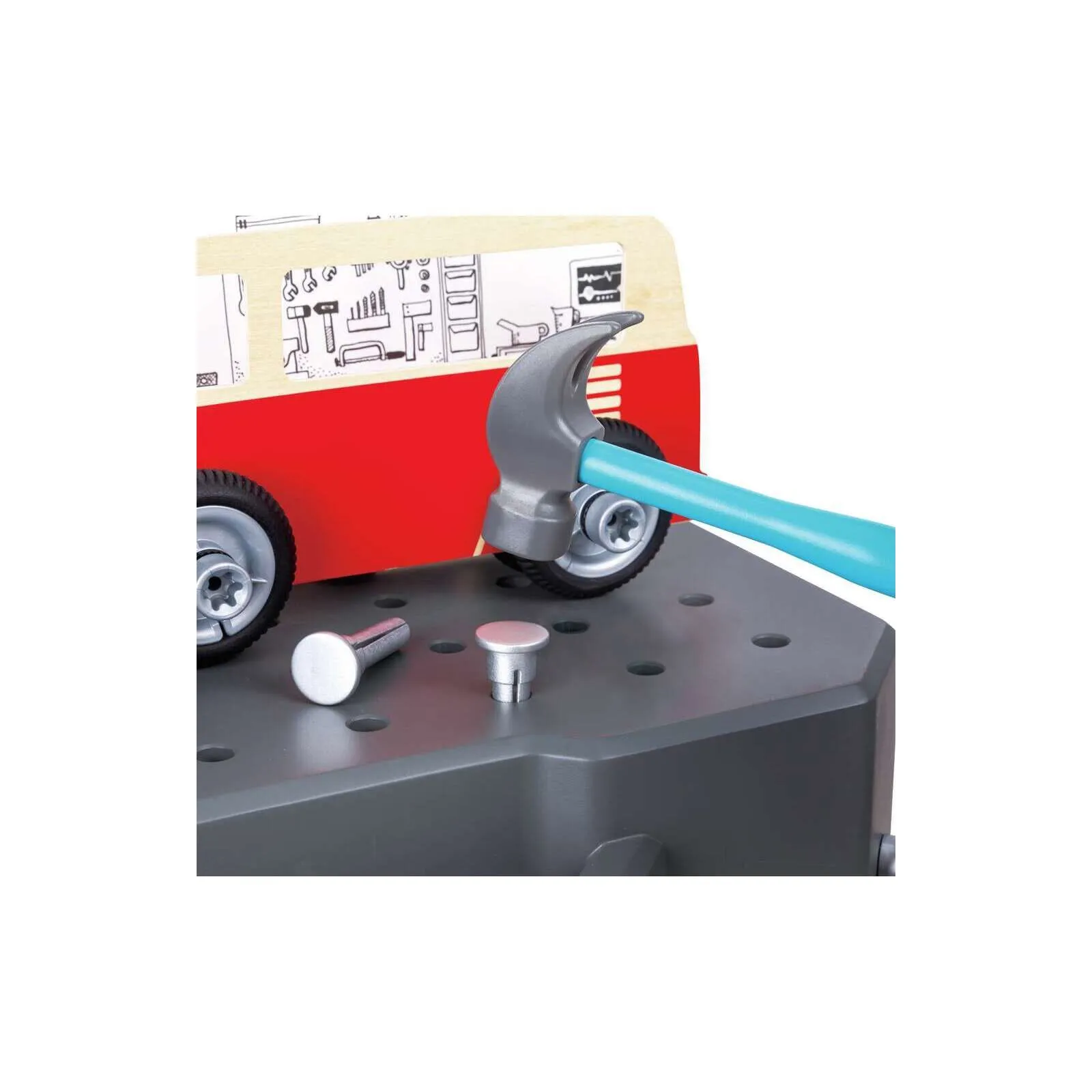 Hape Junior Inventor - Établi de construction et réparation – vue 7 – Junior Inventor by Hape