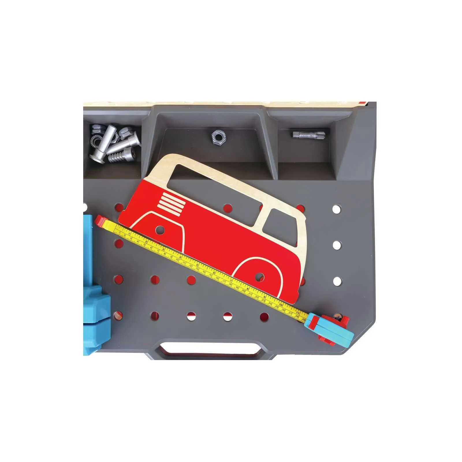 Hape Junior Inventor - Établi de construction et réparation – vue 9 – Junior Inventor by Hape