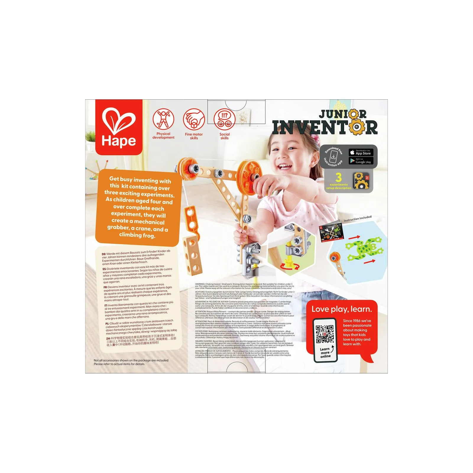 Hape Junior Inventor - Three Experiment Kit – vue 7 – Junior Inventor by Hape