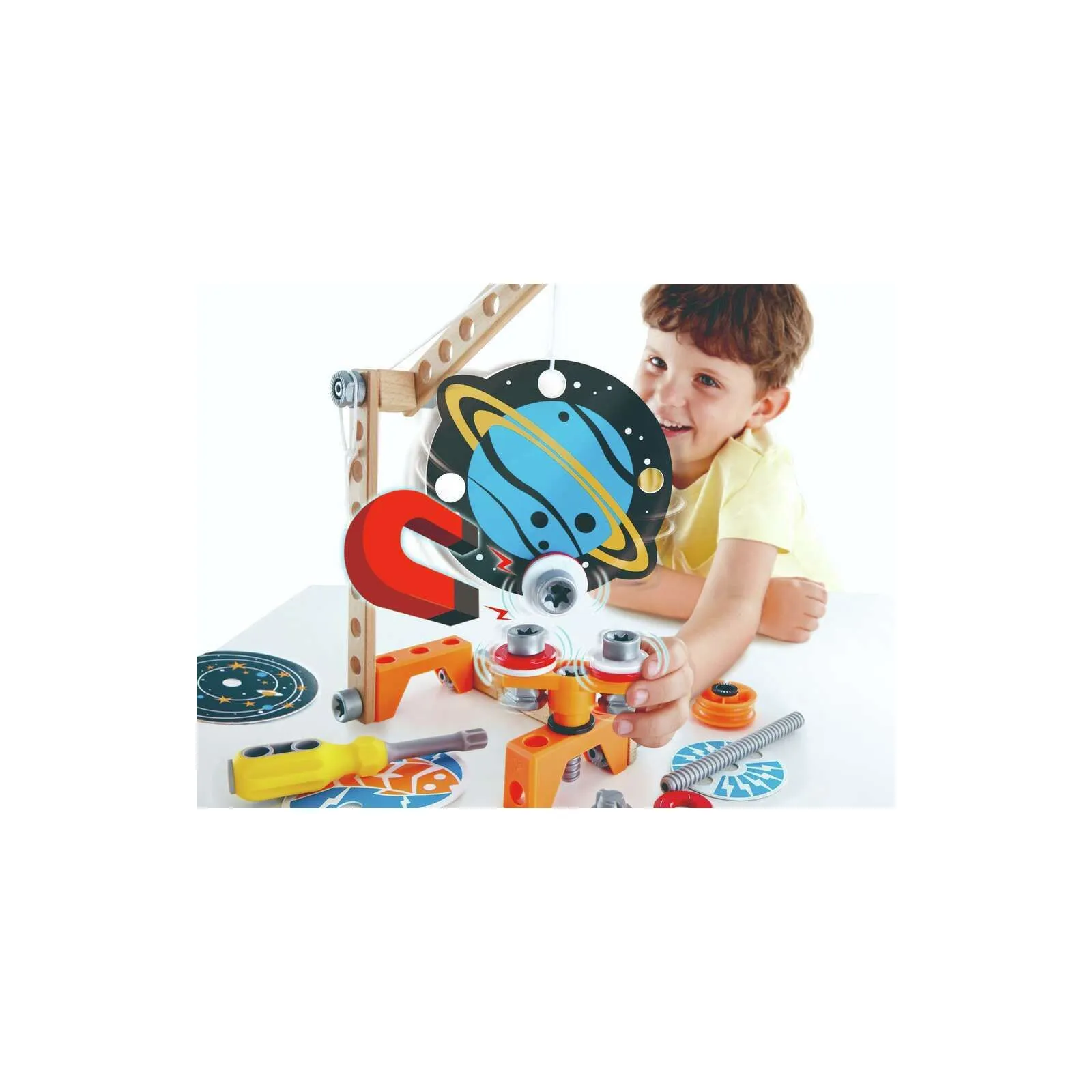Hape Junior Inventor - Labo de sciences magnétiques – vue 8 – Junior Inventor by Hape