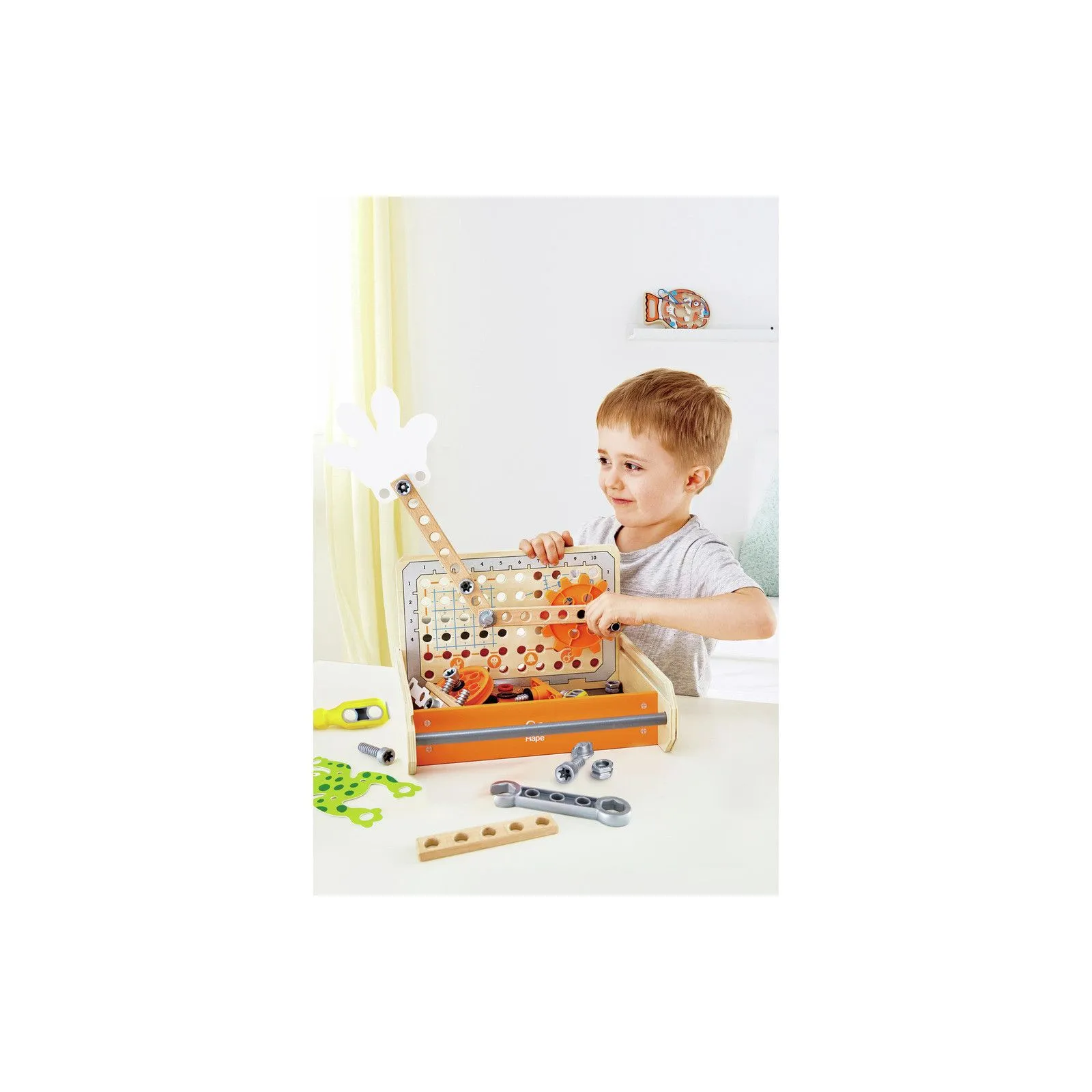 Hape Junior Inventor - Boîte à outils pour expériences scientifiques – vue 3 – Junior Inventor by Hape