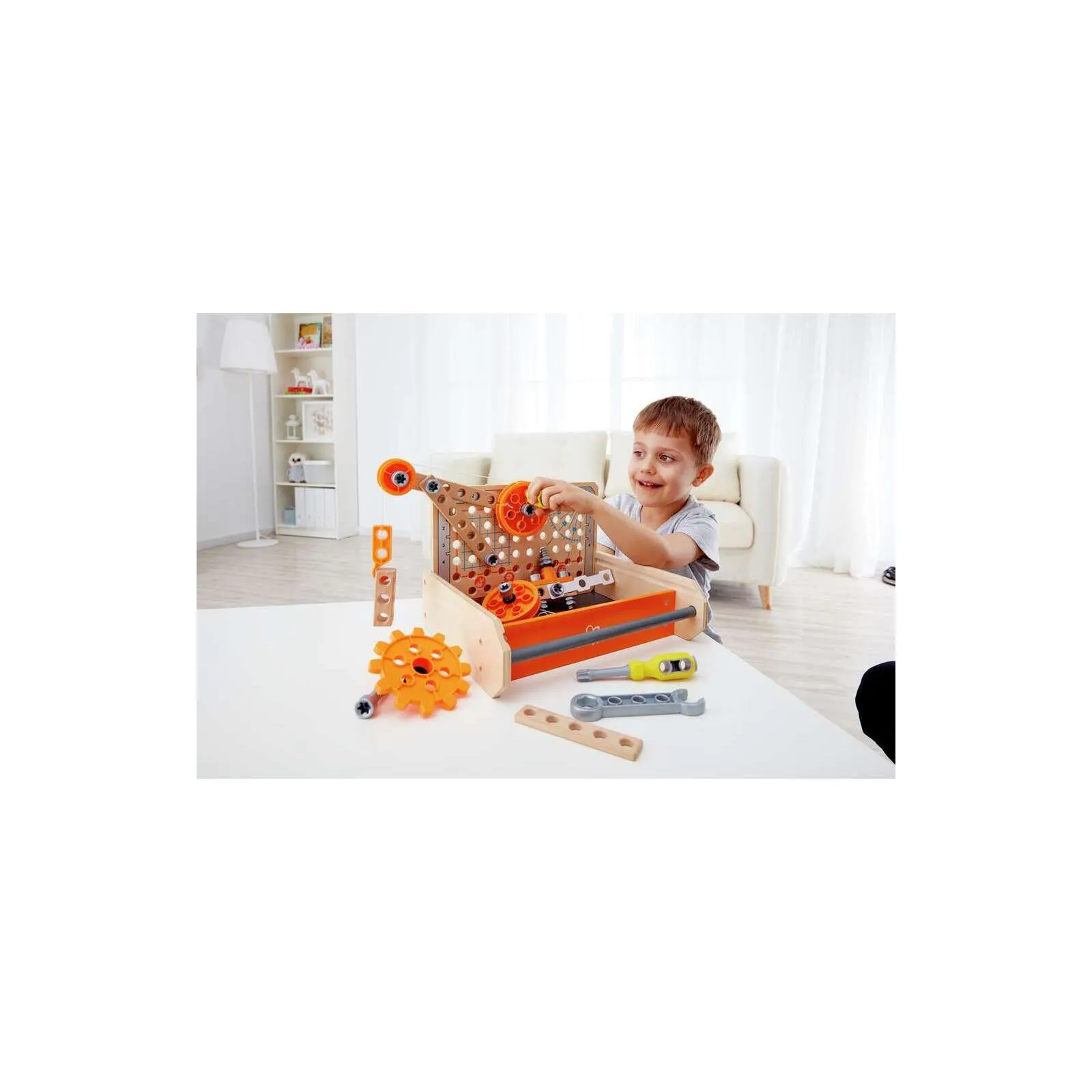 Hape Junior Inventor - Boîte à outils pour expériences scientifiques – vue 4 – Junior Inventor by Hape
