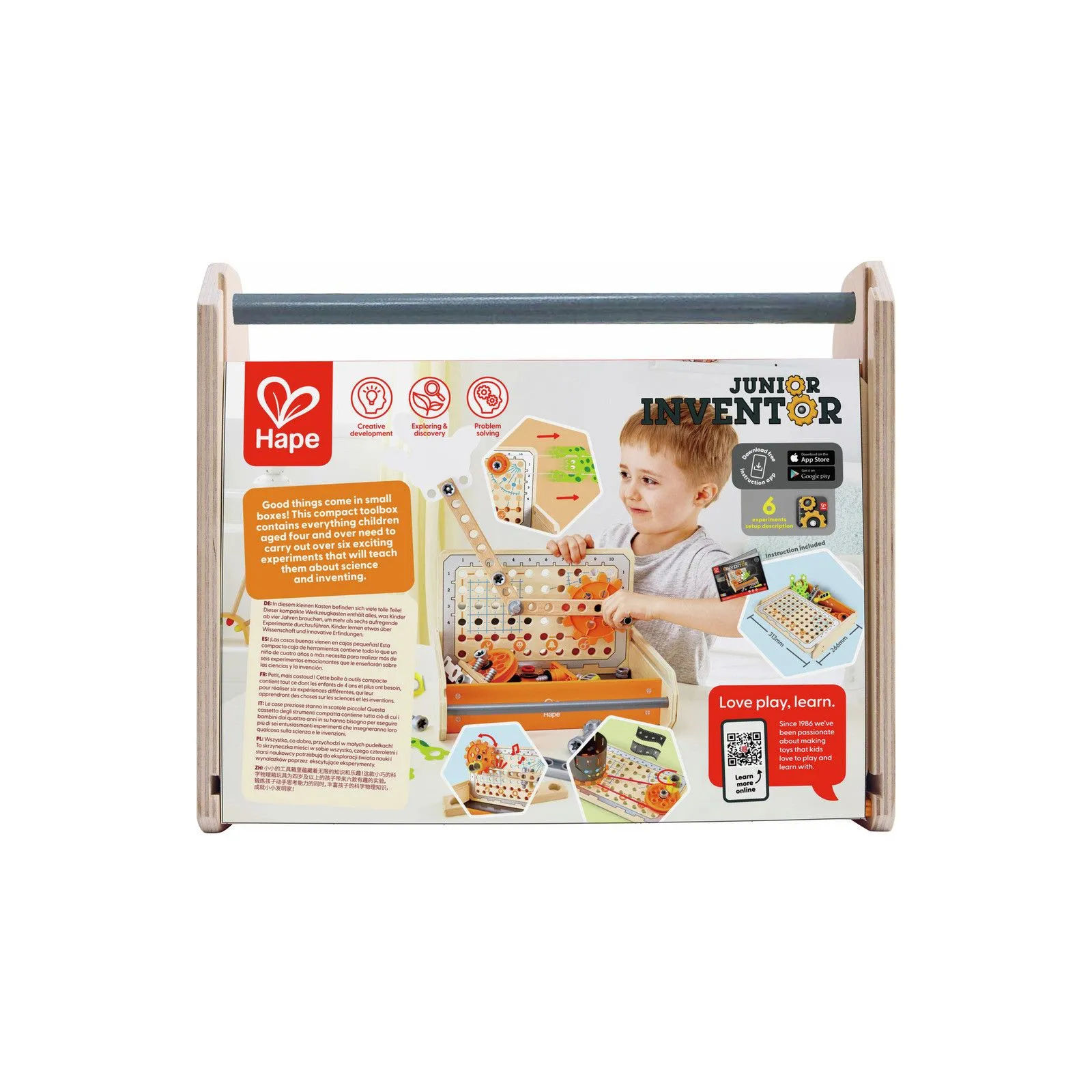 Hape Junior Inventor - Boîte à outils pour expériences scientifiques – vue 13 – Junior Inventor by Hape