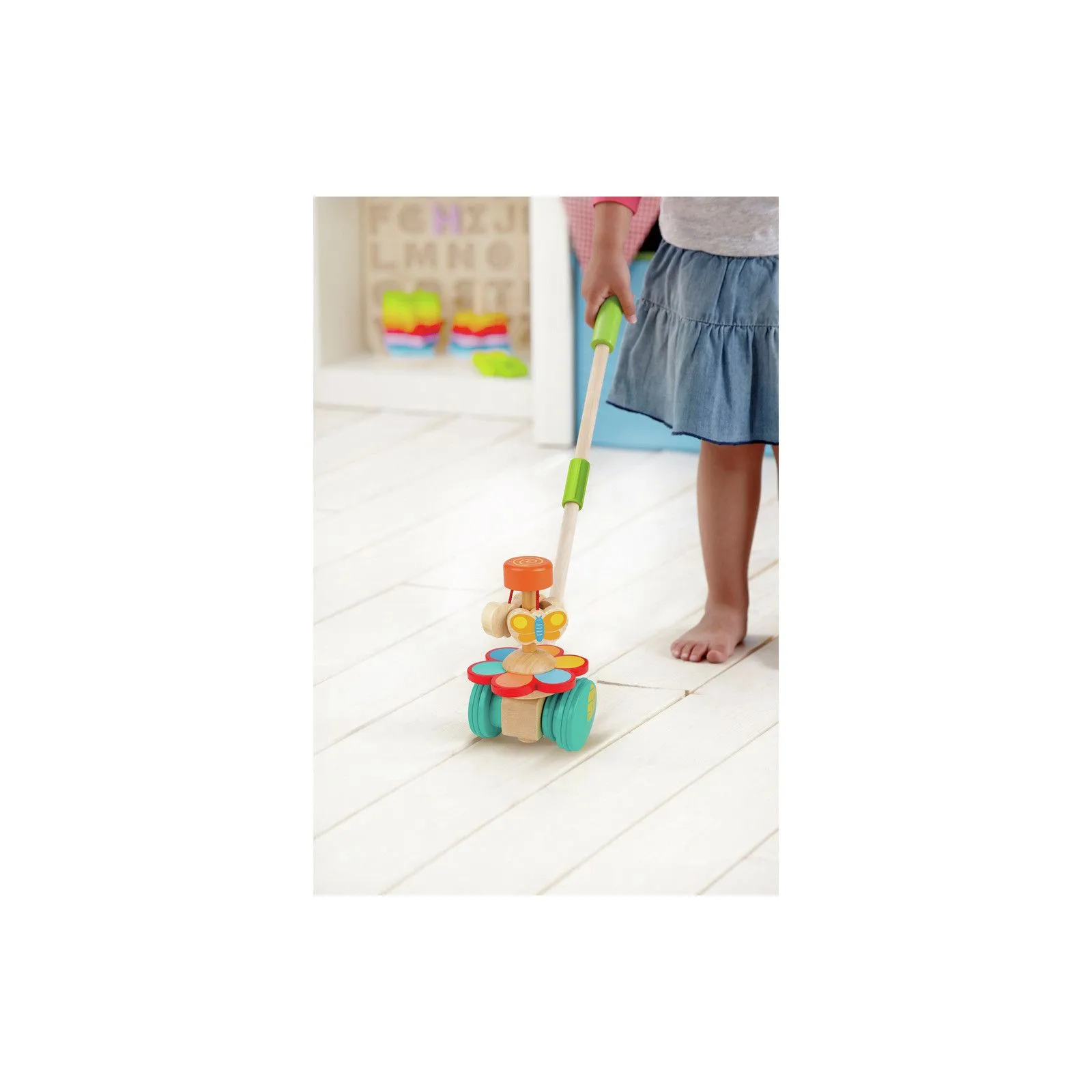 Hape Dancing butterflies – vue 3 – Pull and push