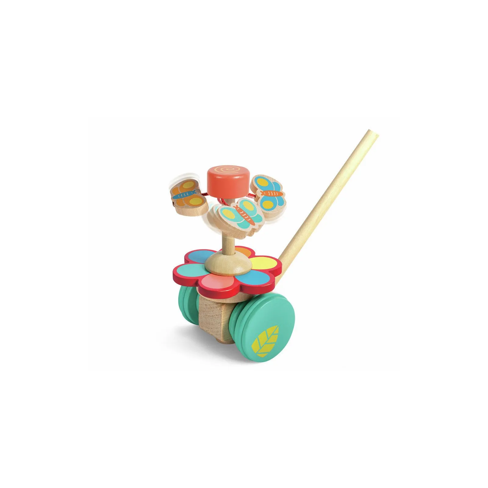 Hape Dancing butterflies – vue 4 – Pull and push