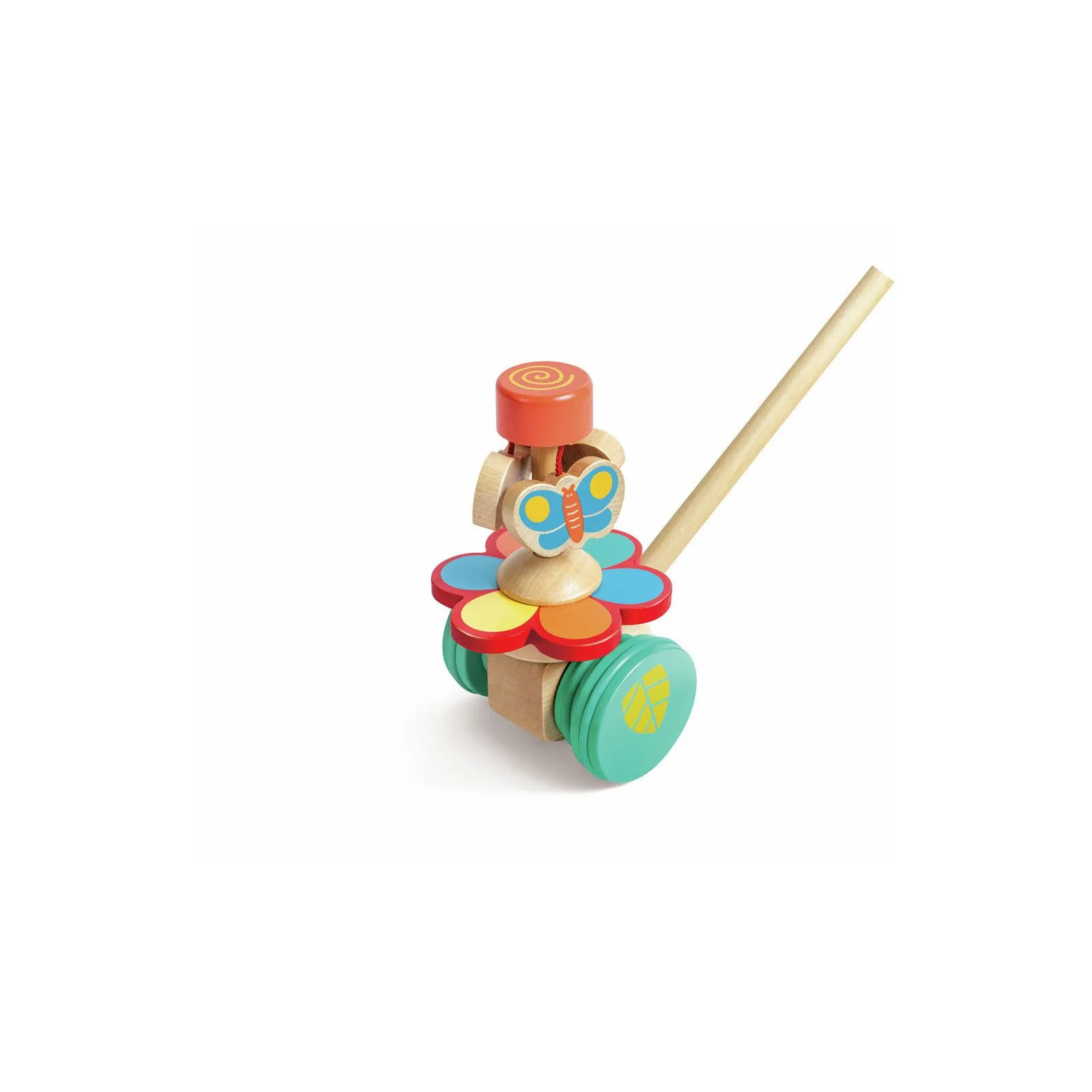 Hape Dancing butterflies – vue 6 – Pull and push