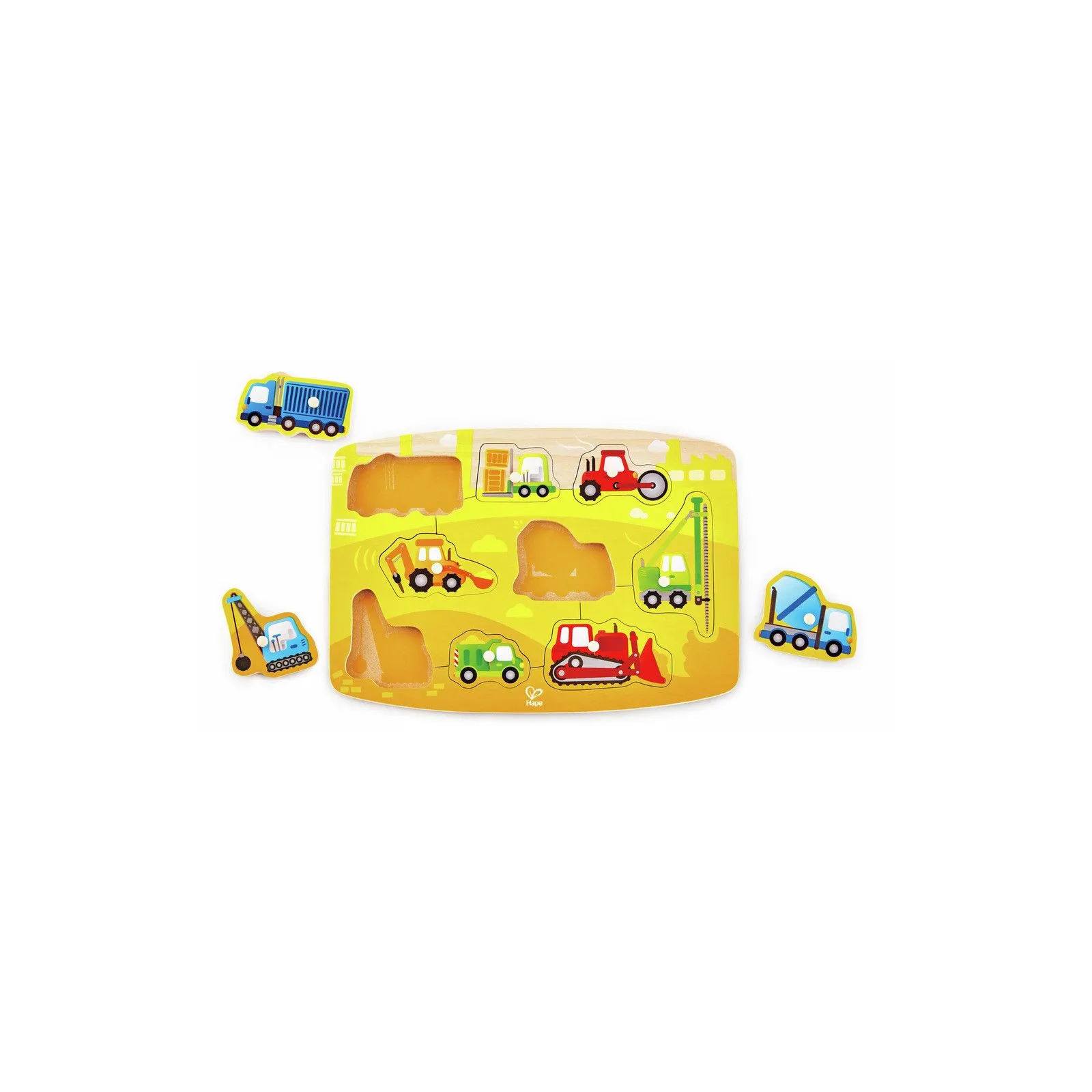 Hape Construction Peg Puzzle [10] – vue 6 – Wooden Puzzles